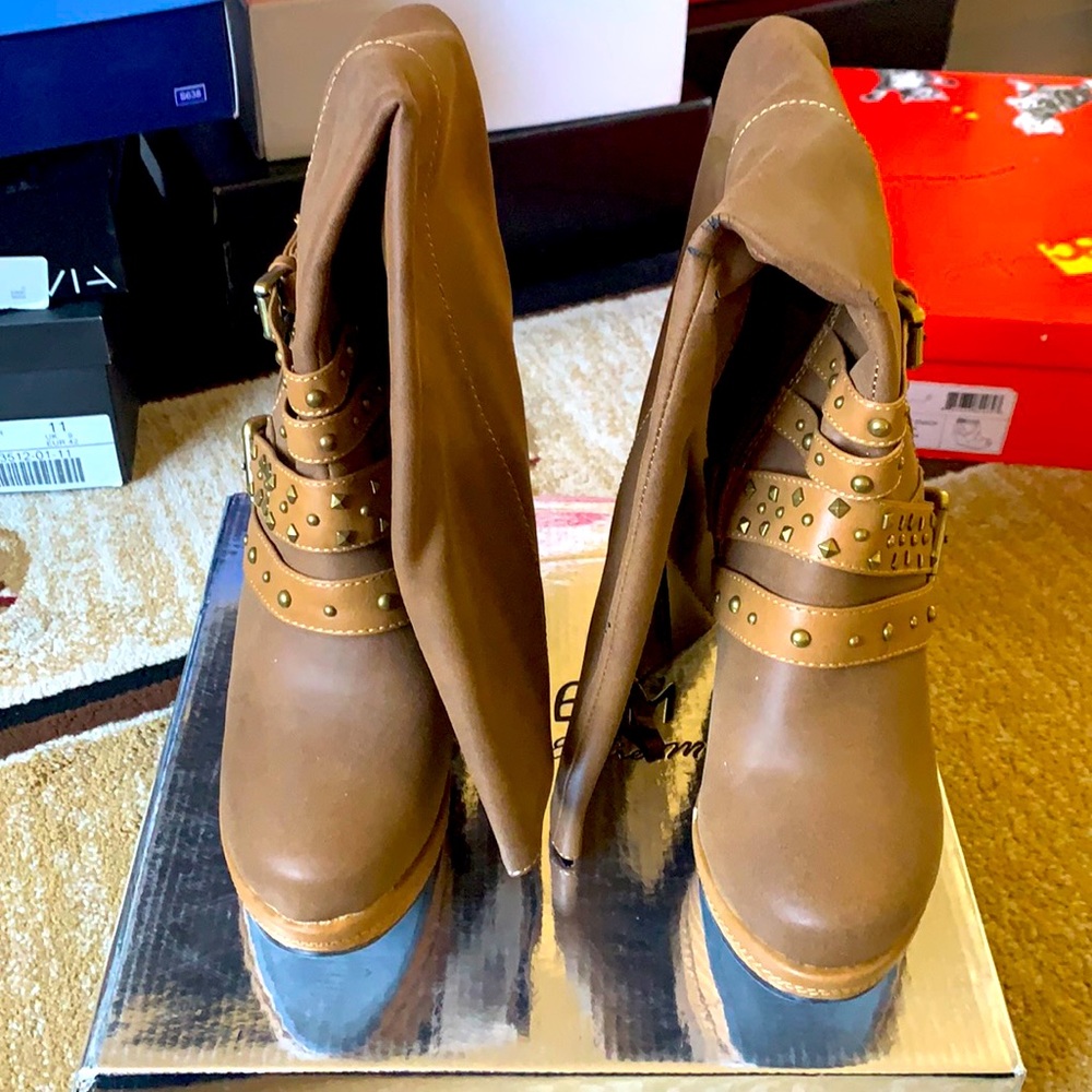 Eddie Marc - Camel Boots